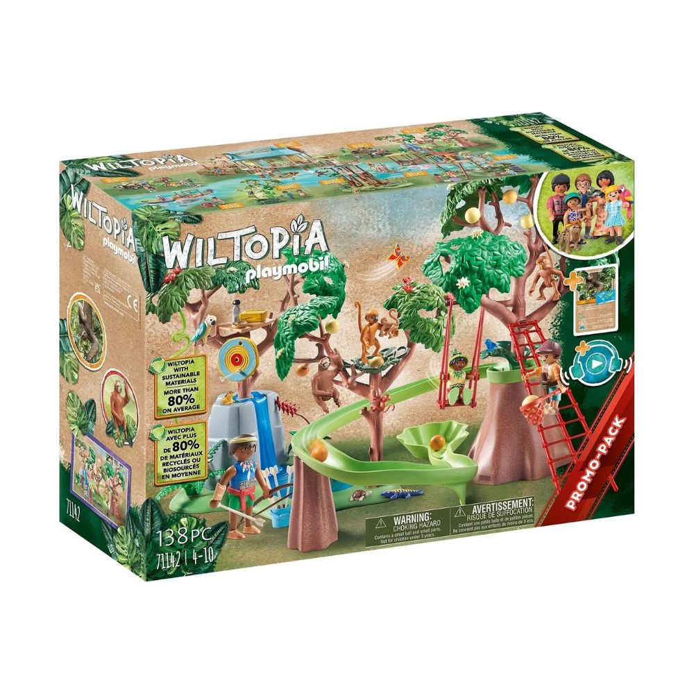 Playmobil Wiltopia - Παιδική Χαρά Στην Τροπική Ζούγκλα, 71142 - Playmobil, Playmobil Wiltopia