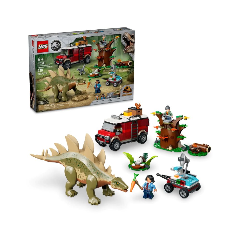 LEGO Jurassic World - Dinosaur Missions: Stegosaurus Discovery, 76965 - LEGO, LEGO Jurassic World