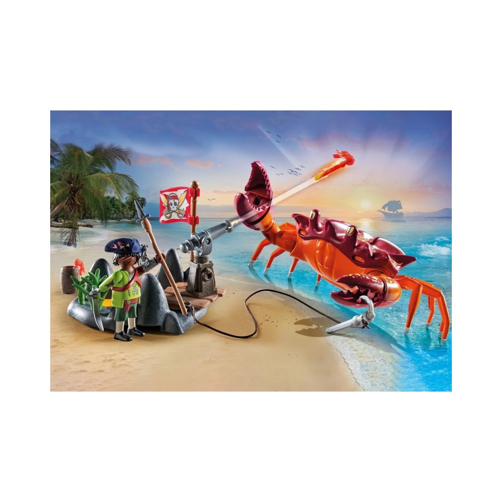 Playmobil Pirates - Μάχη με τον Γιγάντιο Κάβουρα, 71532 - Playmobil, Playmobil Pirates
