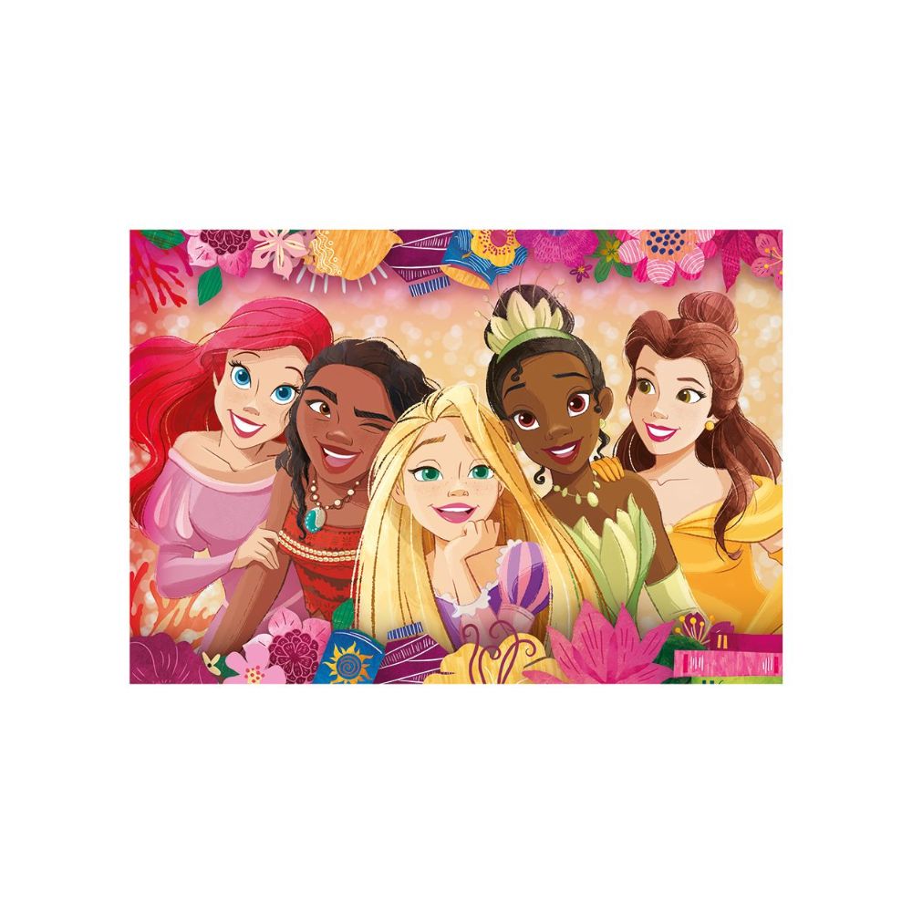 Clementoni - Παιδικό Παζλ Maxi Supercolor Disney Πριγκίπισσες 24 Τμχ,  1200-24241 - Clementoni, Disney Princess