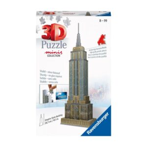 Ravensburger - 3D Puzzle Minis 54 Τεμ. Empire State Building, 11271 - Ravensburger