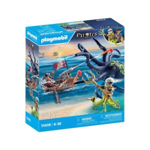 Playmobil Pirates - Battle With The Giant Octopus, 71419 - Playmobil, Playmobil Pirates
