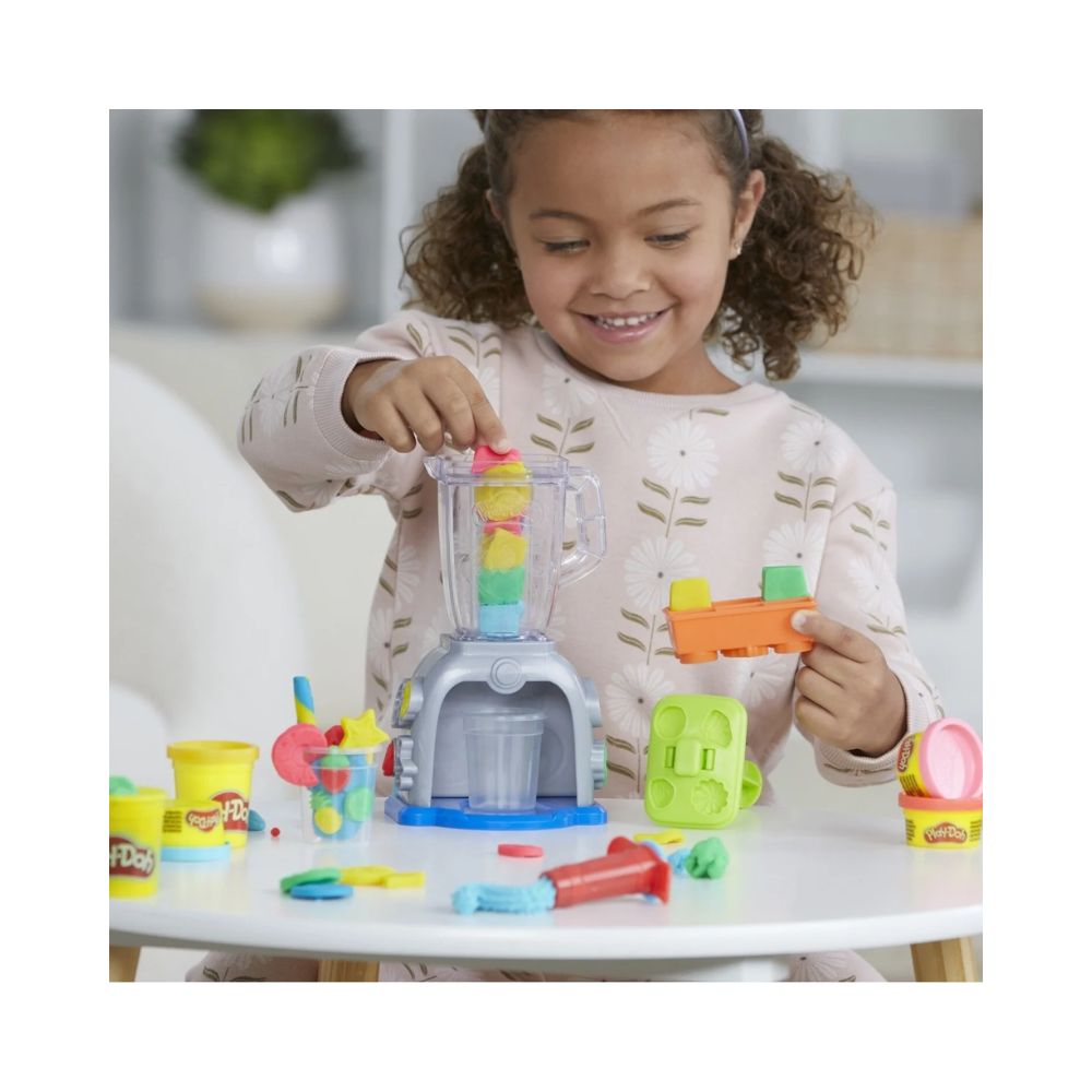 Play-Doh - Swirlin Smoothies Blender Playset, F9142 - Play-Doh