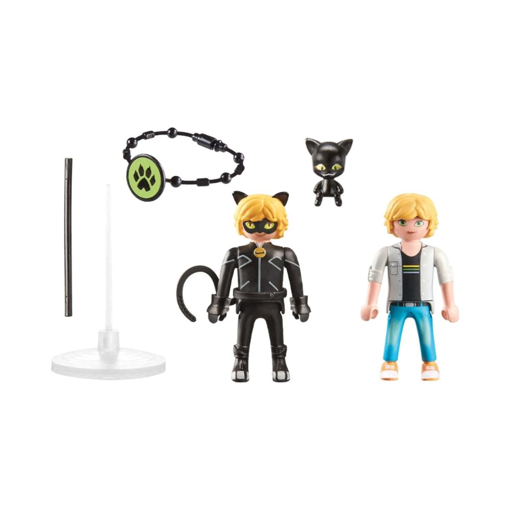 Playmobil - Miraculous: Adrien & Cat Noir, 71337 - Miraculous, Playmobil