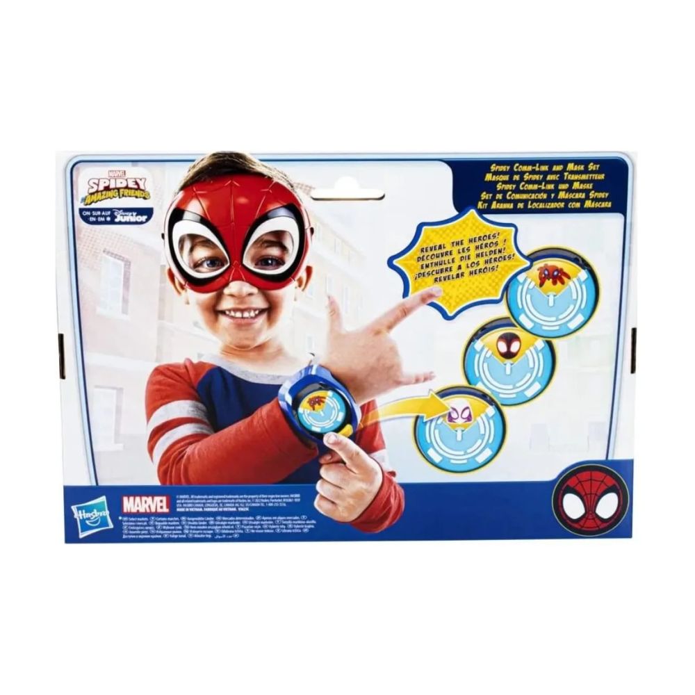 Marvel - Spidey And His Amazing Friends Spidey Comm-Link And Mask Set, F3712 - Marvel, Spidey And His Amazing Friends
