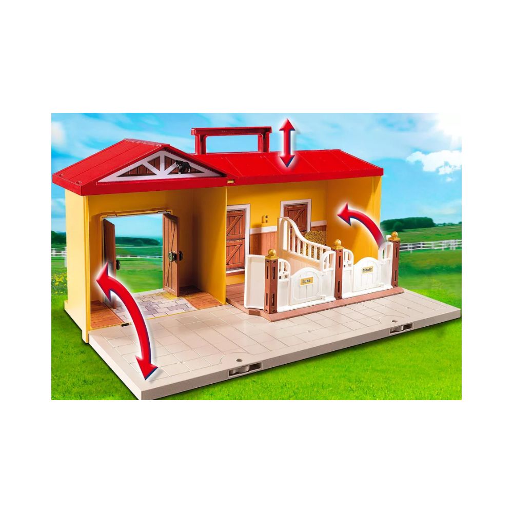 Playmobil Country - Take Along Horse Center, 71393 - Playmobil, Playmobil Country