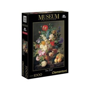 Clementoni - Παζλ Museum Collection Βάζο Με Λουλούδια 1000 Τμχ, 1260-31415 - Clementoni