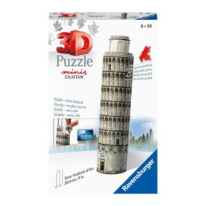 Ravensburger - 3D Puzzle Minis 54 Τεμ. Πύργος Της Πίζας, 11247 - Ravensburger