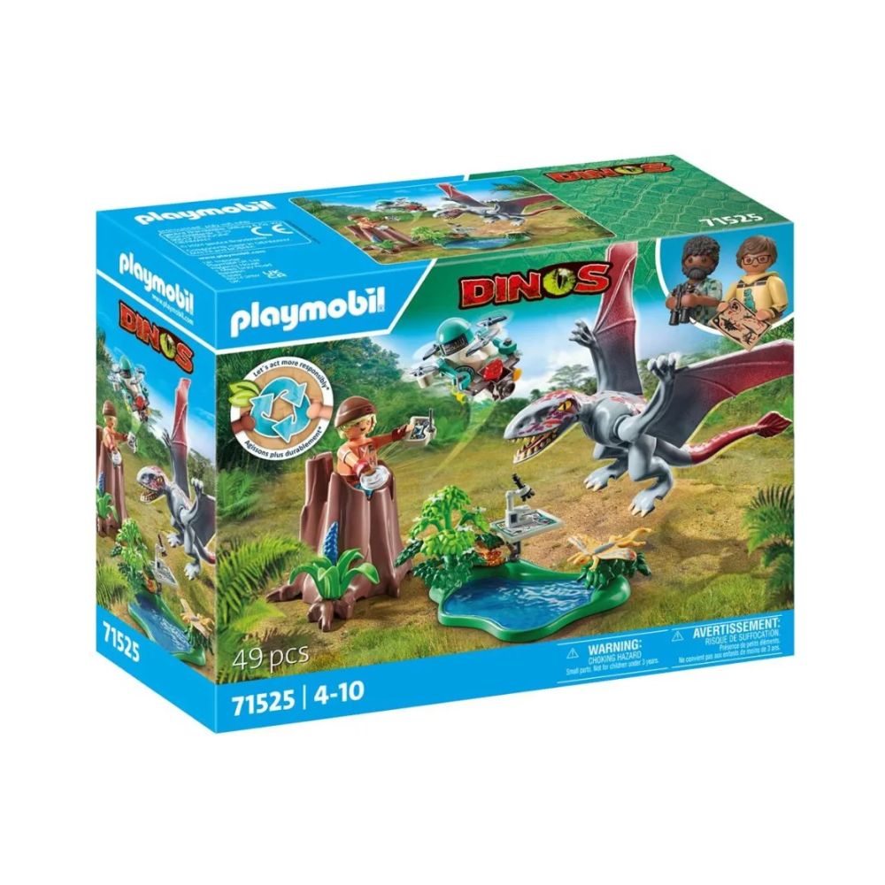 Playmobil Dinos - Παρατηρώντας τον Διμορφόδοντα, 71525