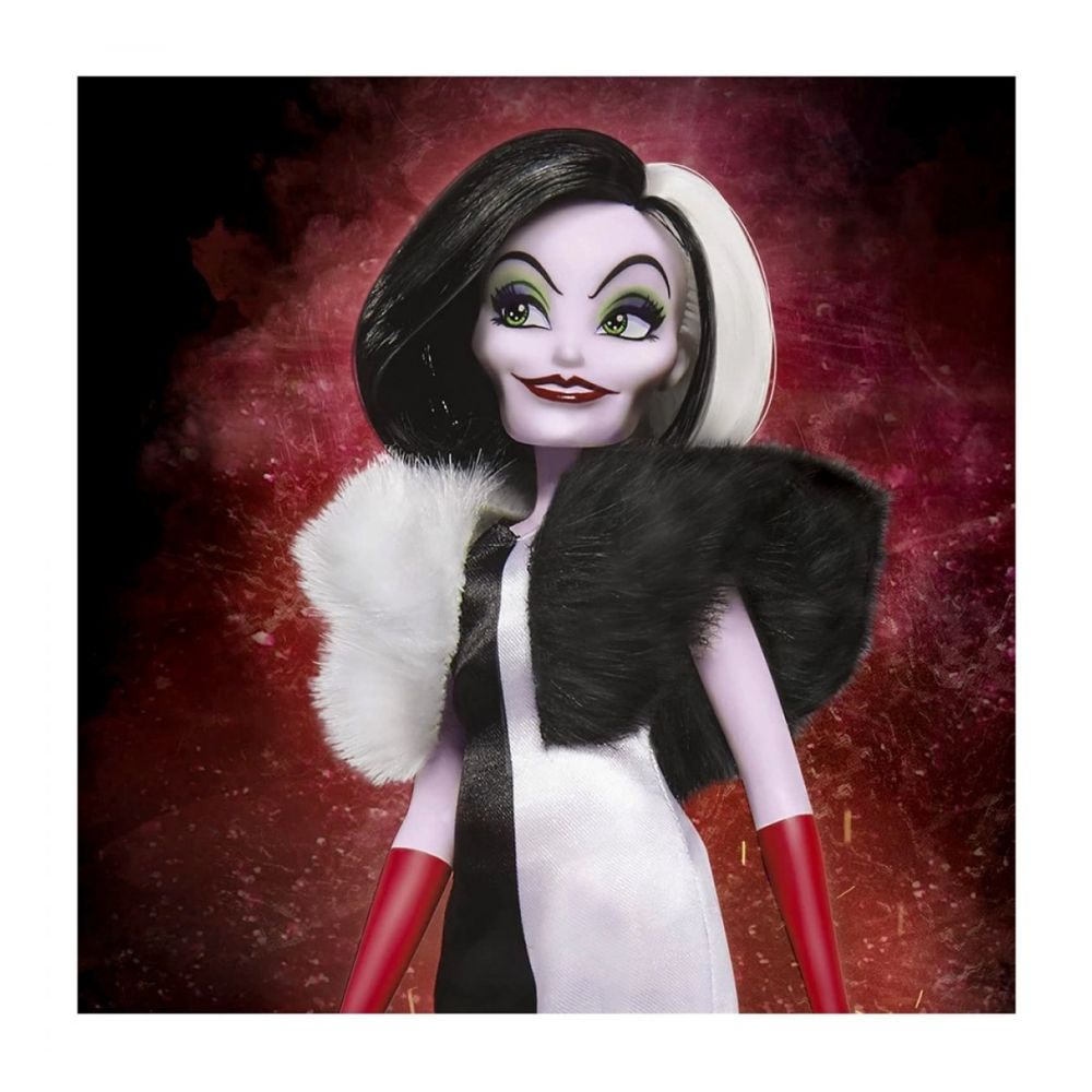 Disney Villains - Fashion Doll Cruella De Vil, F4538/F4563 - Disney
