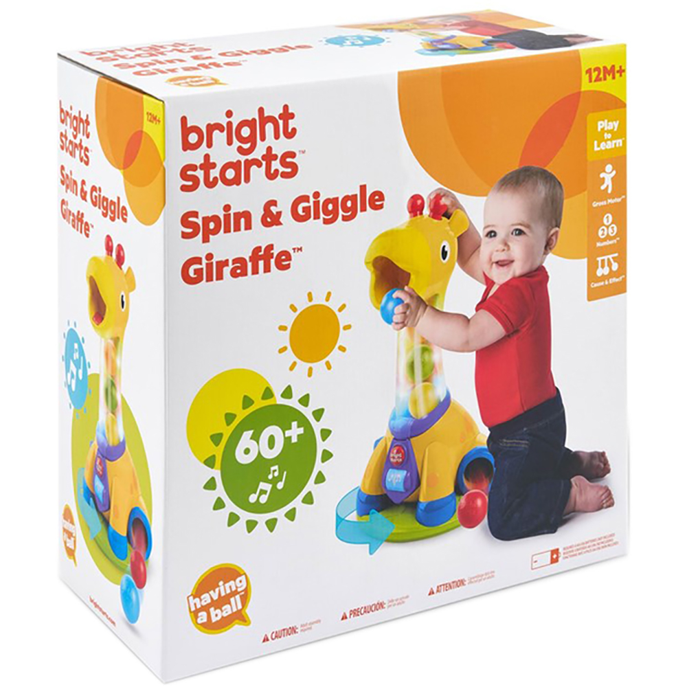 Bright Star spin & giggle giraffe - Bright Starts