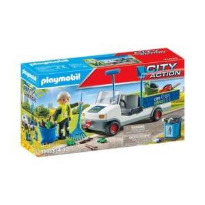 Playmobil City Action - Ηλεκτρικό Όχημα Οδοκαθαριστή, 71433 - Playmobil, Playmobil City Action