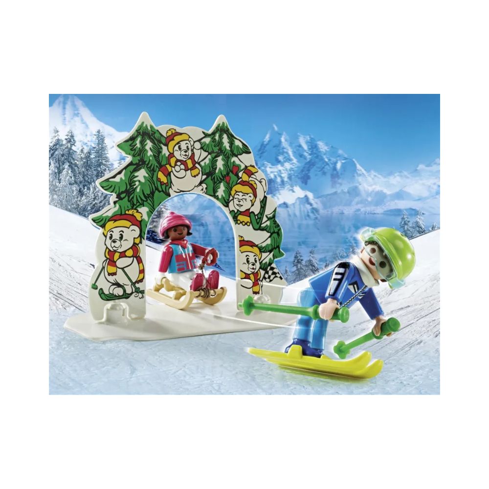 Playmobil - Διασκέδαση στο Χιονοδρομικό Κέντρο, 71453 - Playmobil