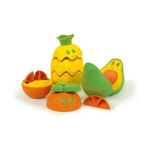 Baby Clementoni - Βρεφικό Παιχνίδι Σετ Φρούτων Από Ανακυκλωμένα Υλικά, 1000-17686 - Baby Clementoni, Clementoni