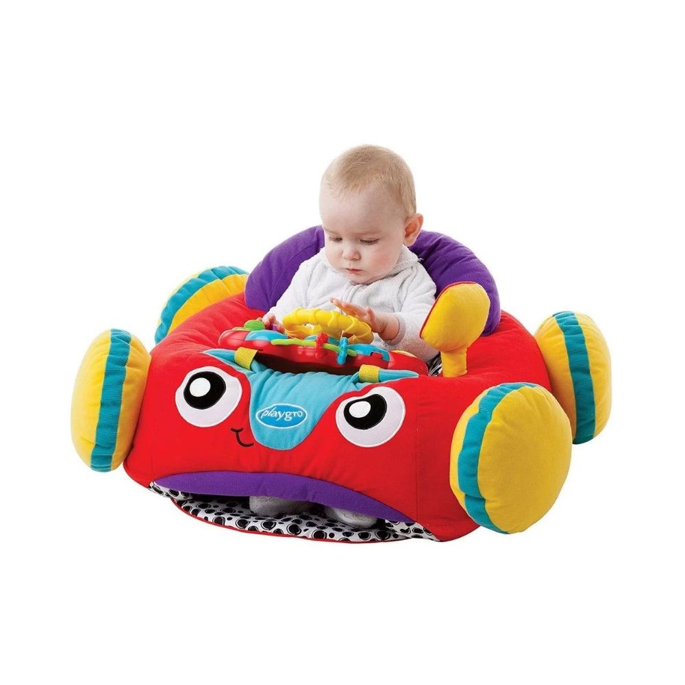 Playgro - Music and Lights Comfy Car Μαλακό Αυτοκινητάκι, 0186362 - Playgro