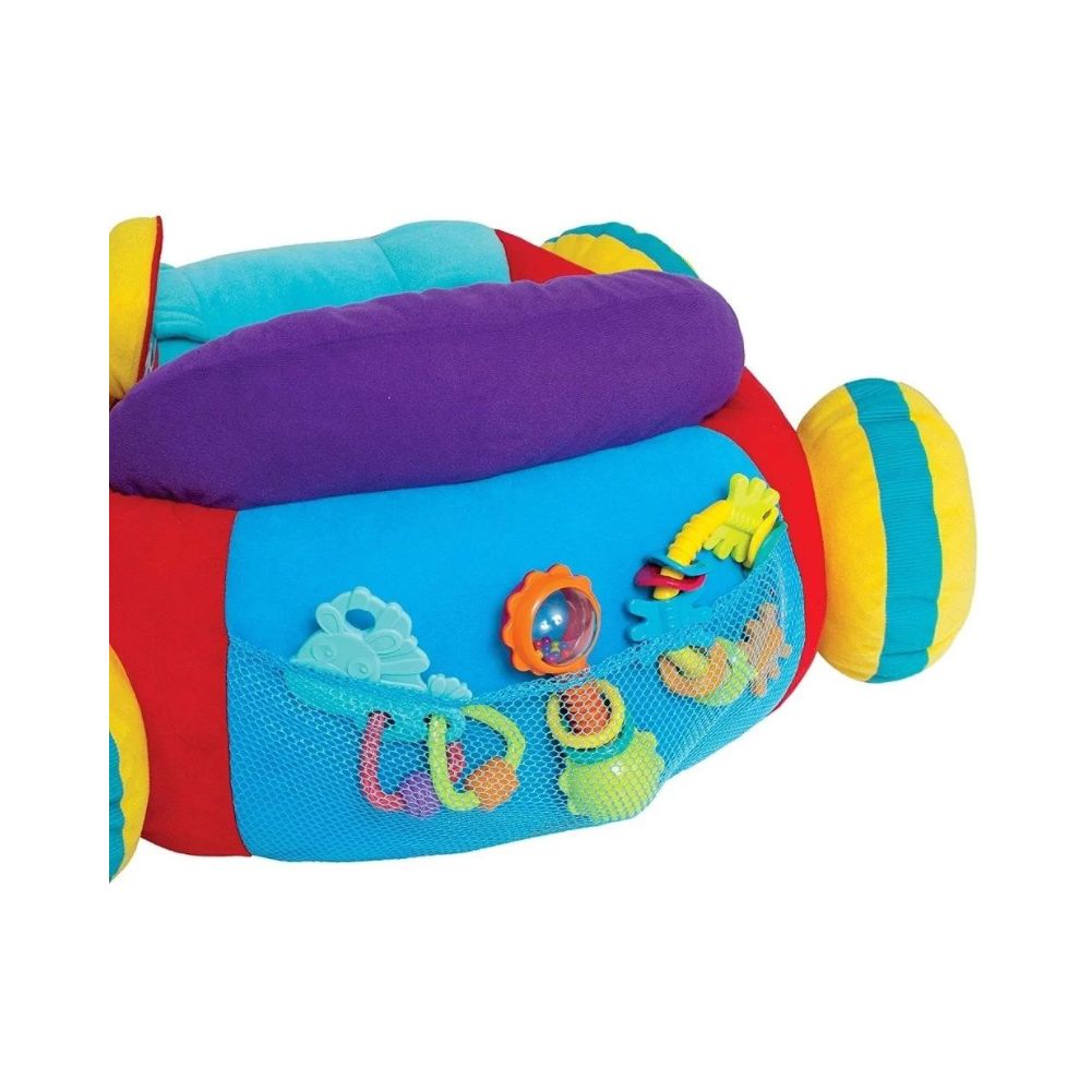 Playgro - Music and Lights Comfy Car Μαλακό Αυτοκινητάκι, 0186362 - Playgro