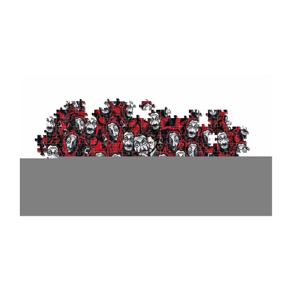 Clementoni - Παζλ Impossible Netflix Casa Papel (The Money Heist) 1000 Τμχ, 1260-39527 - Clementoni