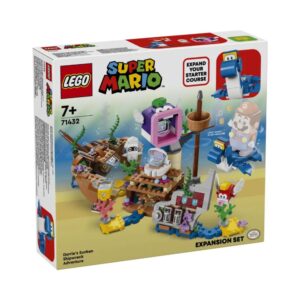 LEGO Super Mario - Dorrie's Sunken Shipwreck Adventure Expansion Set, 71432 - LEGO, LEGO Super Mario