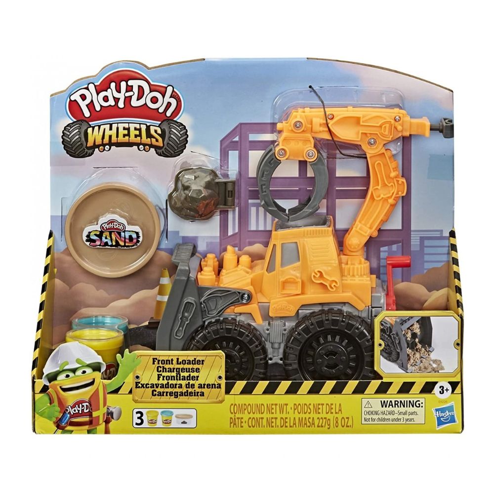 Play-Doh - Wheels Front Loader Φορτωτής, E9226 - Play-Doh
