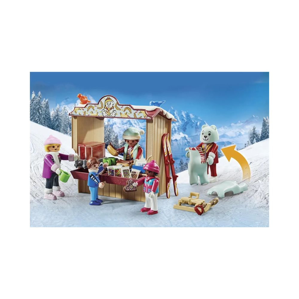 Playmobil - Διασκέδαση στο Χιονοδρομικό Κέντρο, 71453 - Playmobil