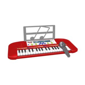Music Star - Κόκκινο πληκτρολόγιο 37 πλήκτρων με μικρόφωνο - Music Star