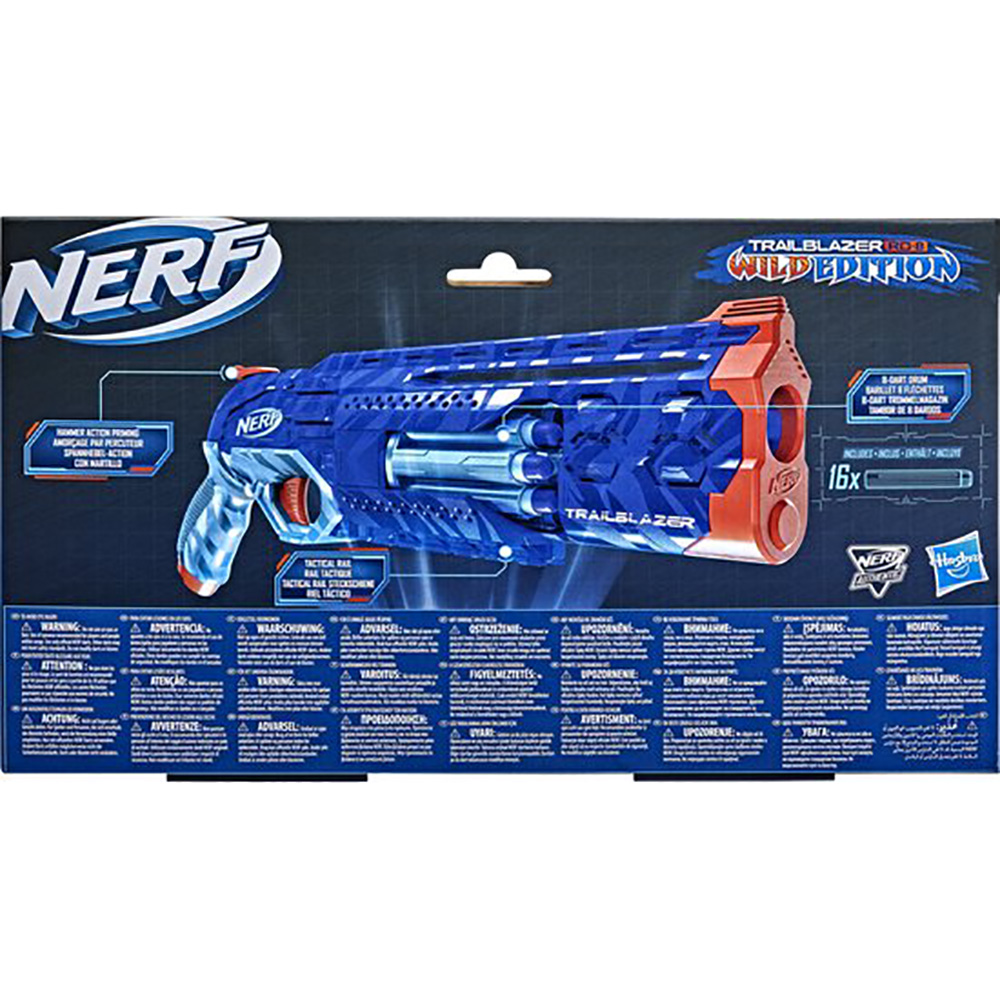 Nerf Elite 2.0 Εκτοξευτής Wild Edition Trailblazer RD-8 F5029 - NERF