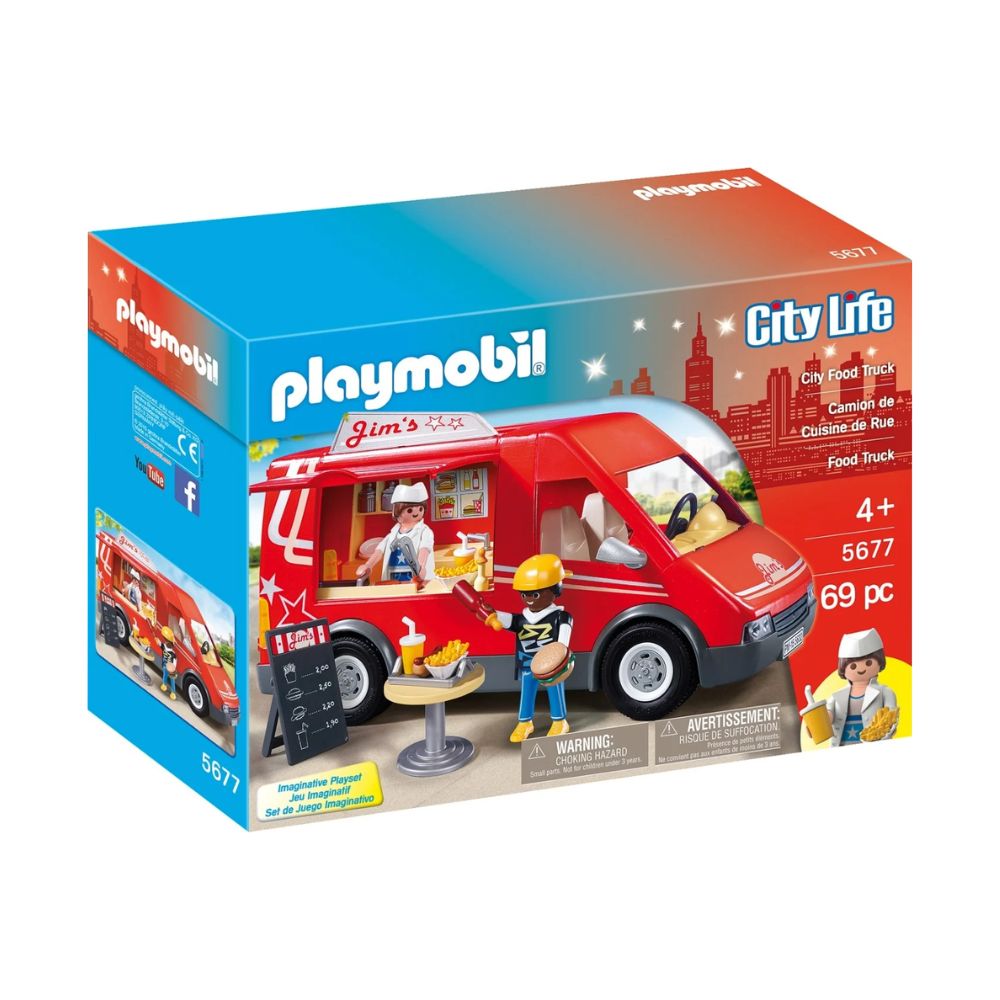 Playmobil City Life - Αυτοκινούμενη Καντίνα Πόλης, 5677 - Playmobil, Playmobil City Life