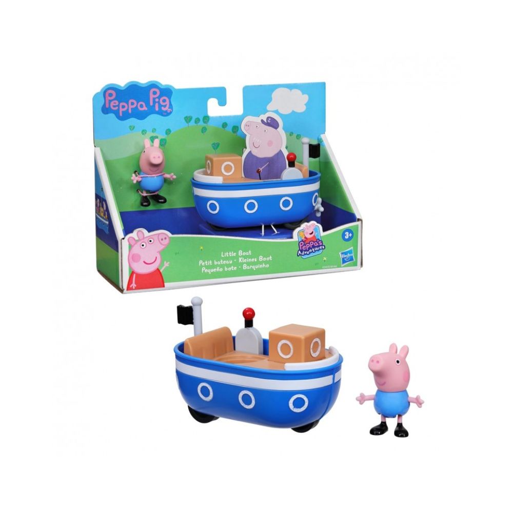 Peppa Pig Little Vehicle Οχήματα Και Φιγούρα σε Διάφορα Σχέδια, F2185 - Peppa Pig