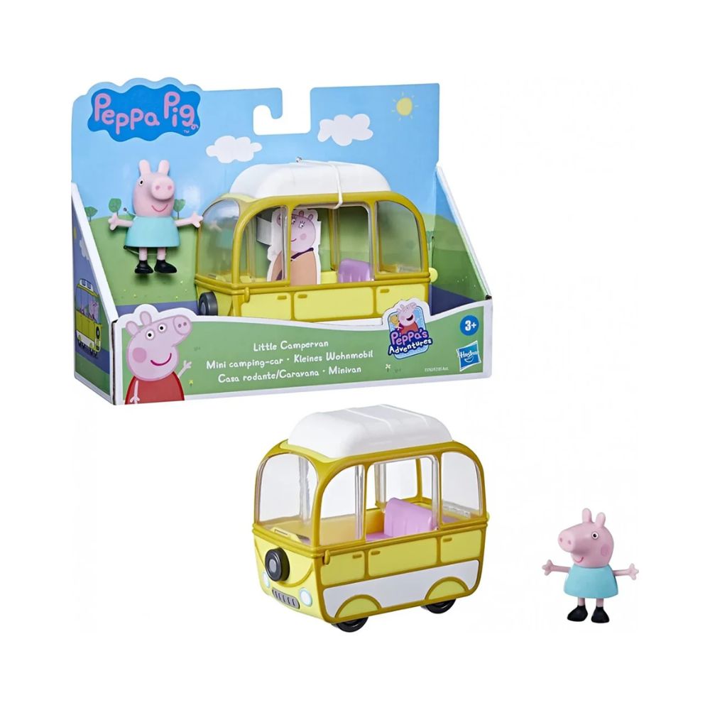 Peppa Pig Little Vehicle Οχήματα Και Φιγούρα σε Διάφορα Σχέδια, F2185 - Peppa Pig