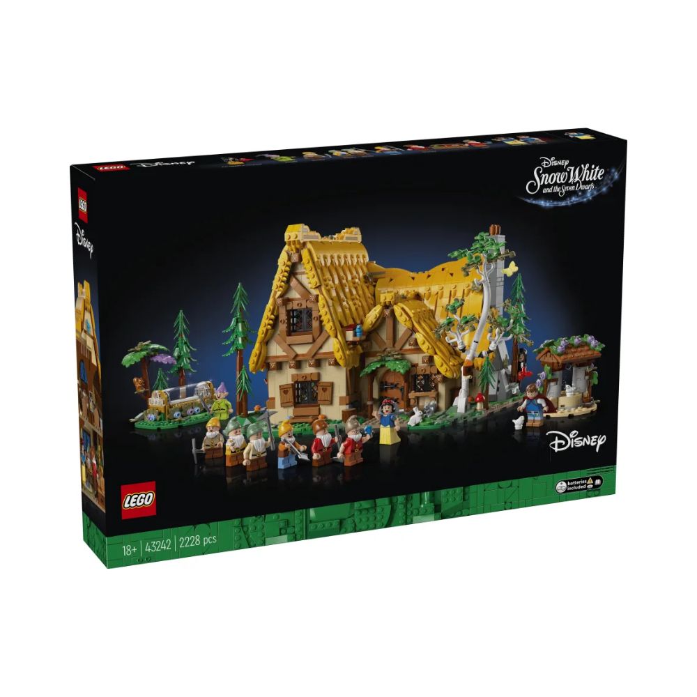 LEGO Disney Princess - Snow White And The Seven Dwarfs' Cottage, 43242 - LEGO, LEGO Disney Princess