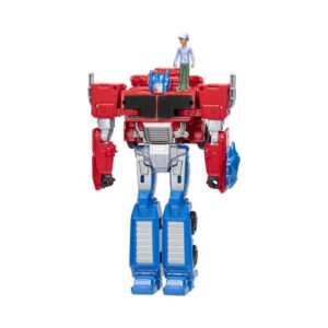 Transformers - Earthspark Spin Changer Optimus Prime And Robby Malto, F7663 - Transformers
