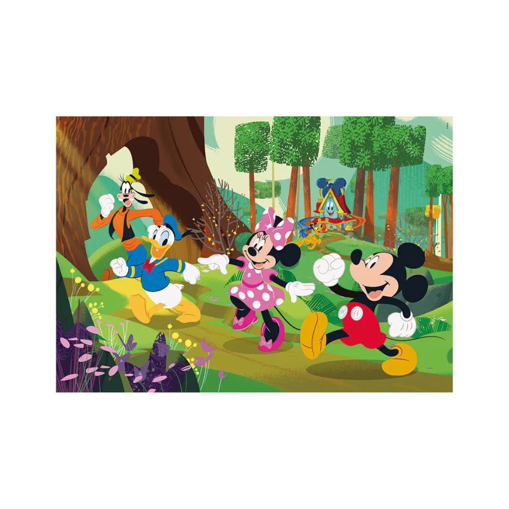 Clementoni - Παιδικό Παζλ Maxi Supercolor 104 Mickey & Friends, 1210-23772 - Clementoni, Disney, Mickey Mouse