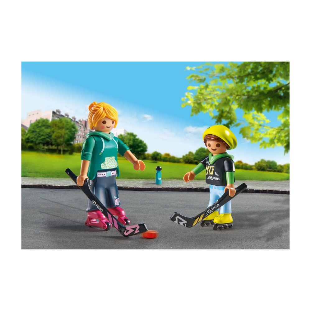 Playmobil Duo Pack - Παίκτες Roller Hockey, 71209 - Playmobil, Playmobil Duo Pack