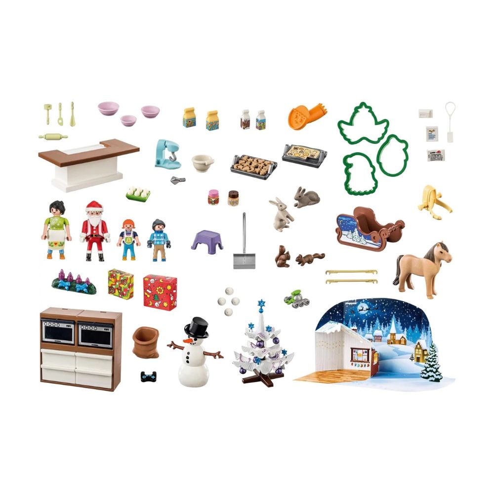 Playmobil City Life  - Χριστουγεννιάτικος Φούρνος, 71088 - Playmobil, Playmobil Advent Calendar, Playmobil City Life