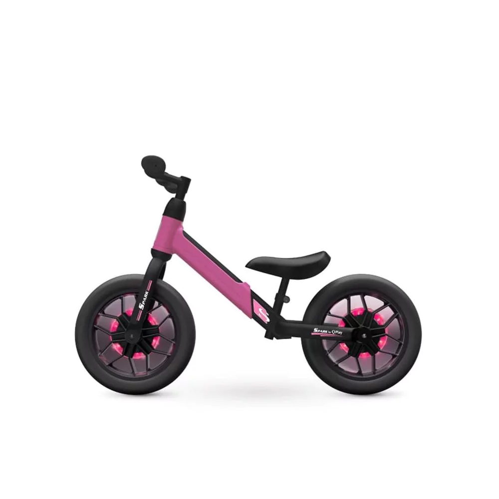 QPlay spark ποδήλατο ισορροπίας ροζ 01-1212059-04 - QPLAY