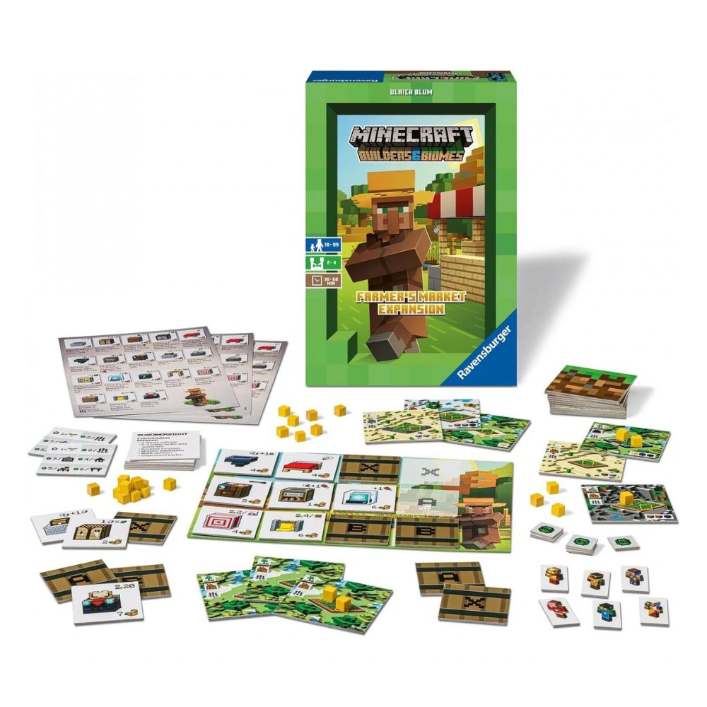 Ravensburger - Επιτραπέζιο Minecraft Farmers Market Expansion, 26869 - Minecraft, Ravensburger