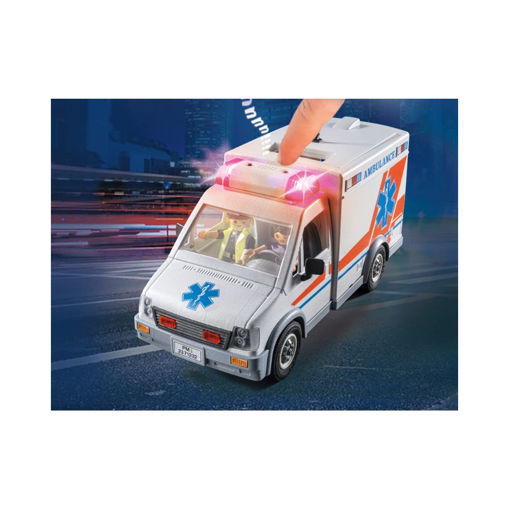 Playmobil City Action - Ασθενοφόρο, 71232 - Playmobil, Playmobil City Action
