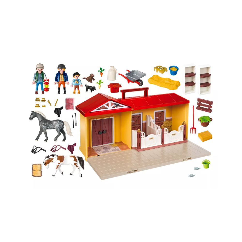 Playmobil Country - Take Along Horse Center, 71393 - Playmobil, Playmobil Country