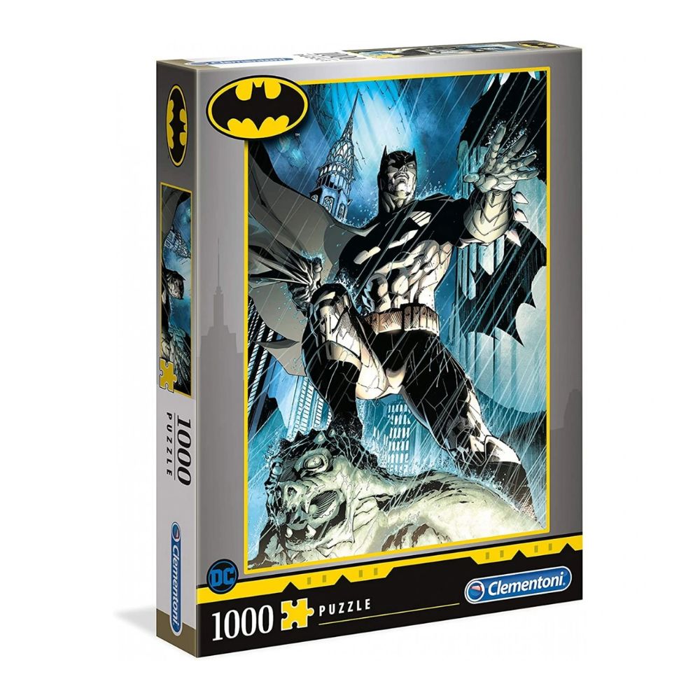 Clementoni - Παζλ Batman 1000 Τμχ, 1260-39576 - Clementoni