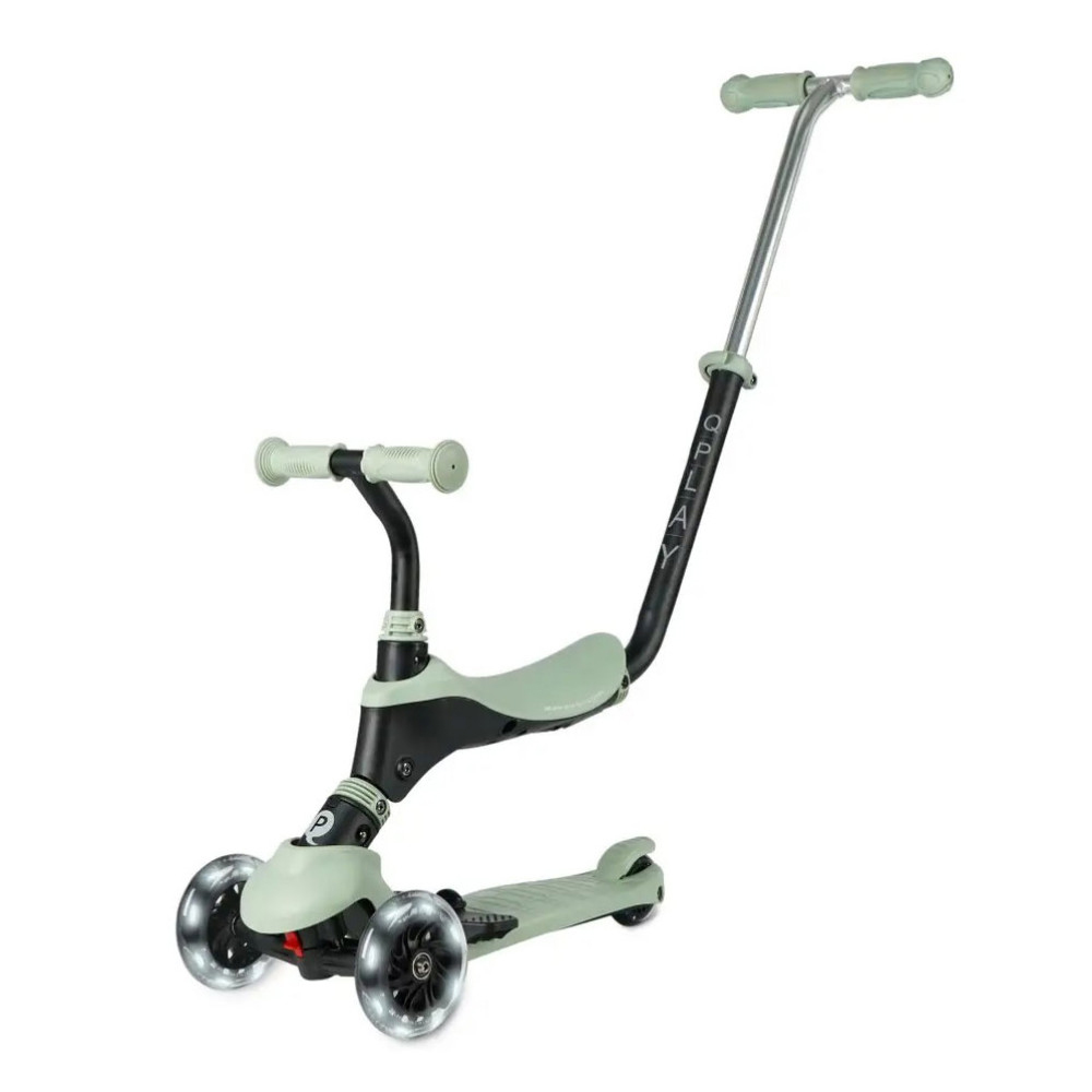 Qplay Sema 3 σε 1 Pro Led Green Scooter 01-1212071-02 - QPLAY