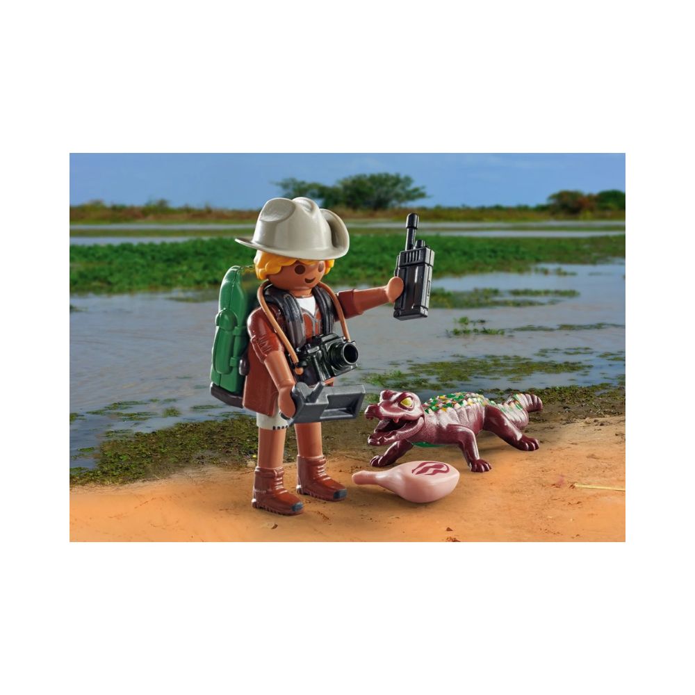 Playmobil Special Plus -  Εξερευνητής Με Αλιγάτορα, 71168 - Playmobil, Playmobil Special Plus