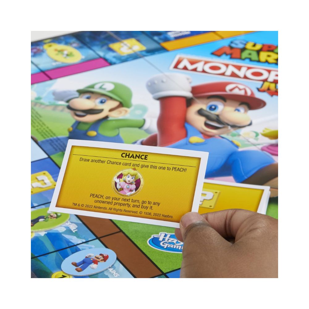 Επιτραπέζιο Παιχνίδι Monopoly Junior Super Mario Edition, F4817 - Hasbro Gaming, Monopoly