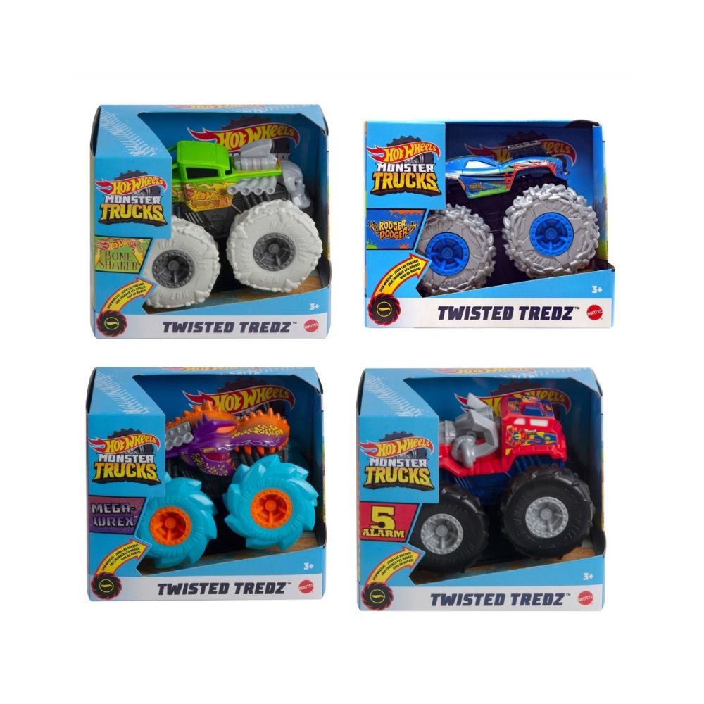 Hot Wheels Monster Trucks Οχήματα Rev Up 1:43, GVK37 - Hot Wheels