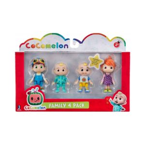 Bandai Cocomelon Playset με 4 Φιγούρες, CCM29000 - Cocomelon, Giochi Preziosi