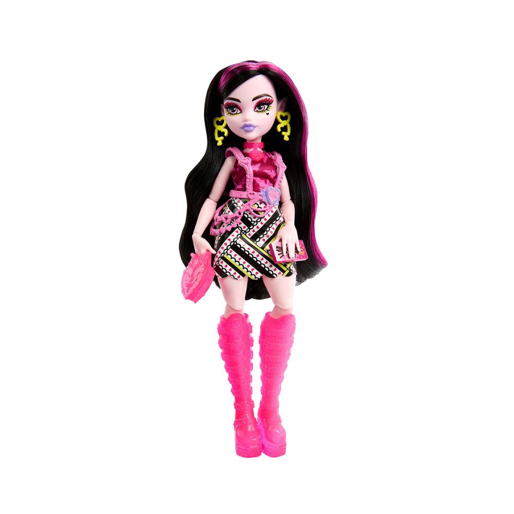 Monster High - Neon Frights-Draculaura, HNF78 - Monster High