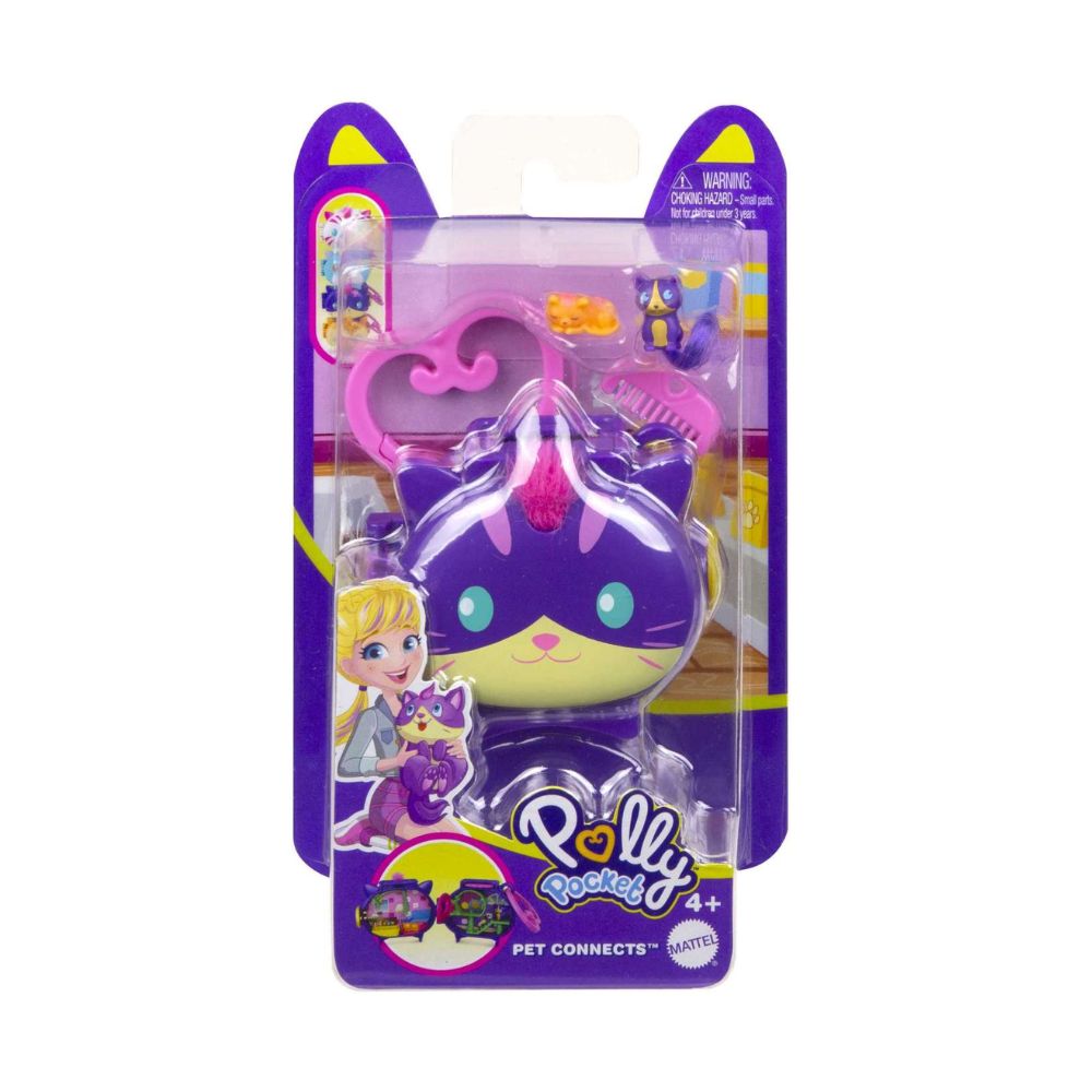 Polly Pocket Pet Connects Σετάκια με Ζωάκια σε Διάφορα Σχέδια, GYV99 - Polly Pocket