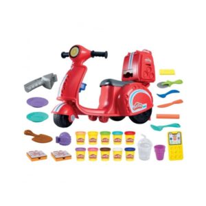 Play-Doh Pizza Delivery Scooter Playset, F8803 - Play-Doh