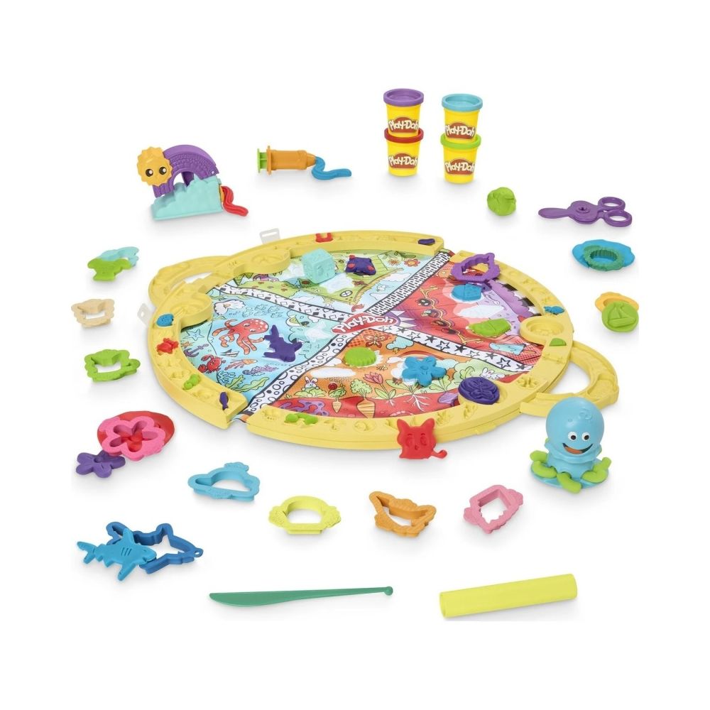 Play-Doh Fold N Go Playmat, F9143 - Play-Doh