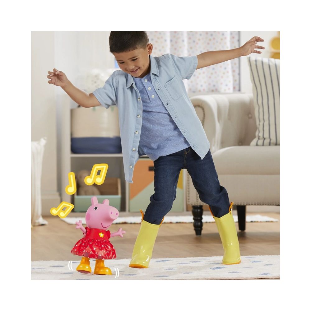 Peppa Pig Κούκλα Peppas Muddy Puddles Party, F8873 - Peppa Pig