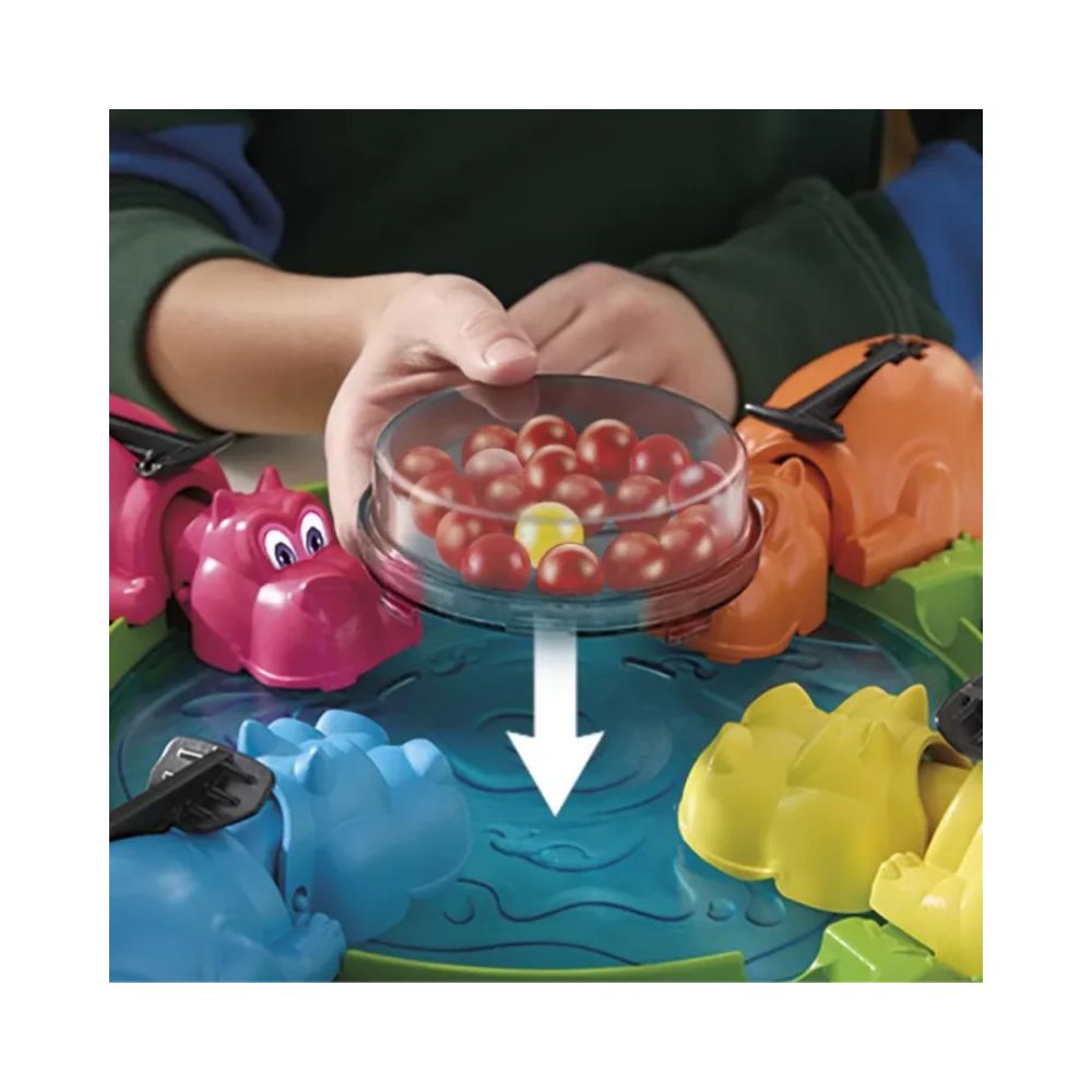 Επιτραπέζιο Παιχνίδι Hungry Hungry Hippos Refresh, F8815 - Hasbro Gaming